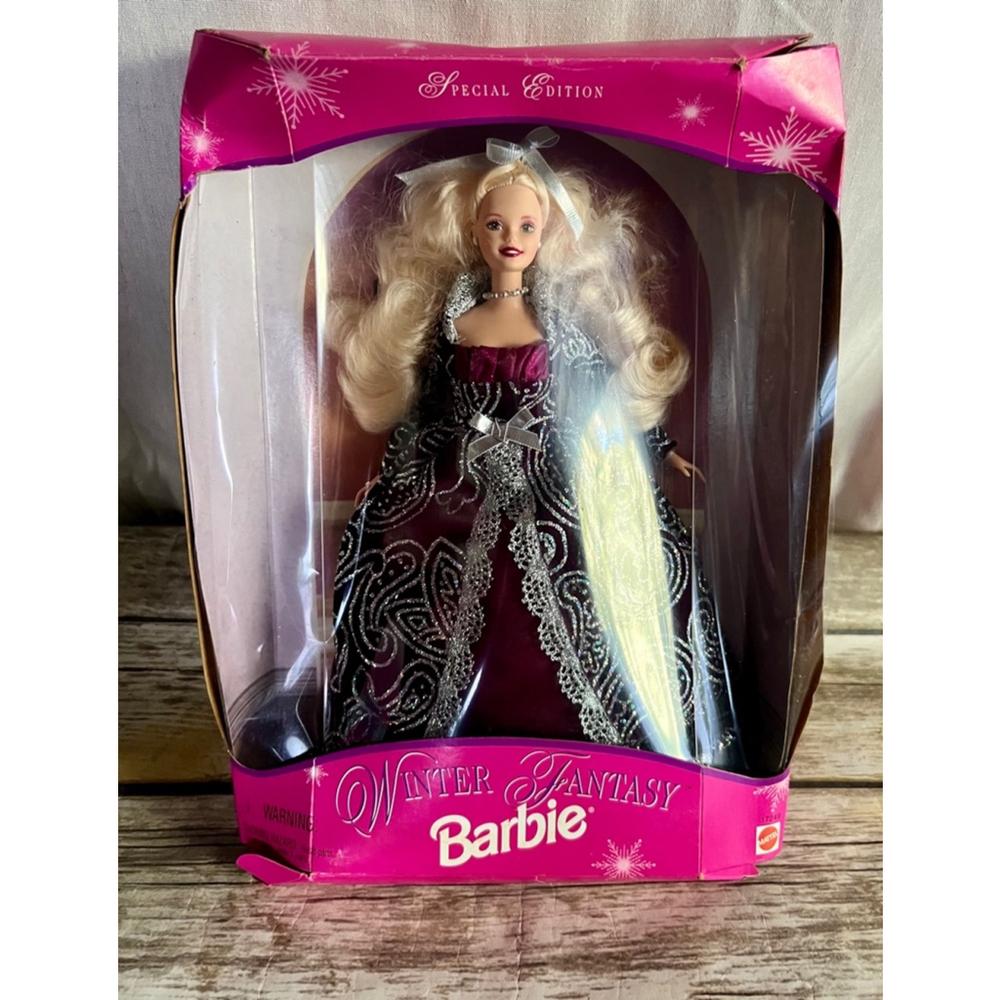 NEW 1996 BARBIE WINTER FANTASY - Picture 3 of 7